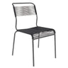 Schaffner Säntis Chaise Spaghetti GALAXUS Anthracite 77 