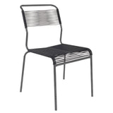 Schaffner Säntis Chaise Spaghetti GALAXUS Anthracite 77 