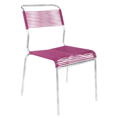 Schaffner Säntis Chaise Spaghetti GALAXUS Galvanisé à chaud 02 / rose 41 
