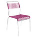 Schaffner Säntis Chaise Spaghetti GALAXUS Galvanisé à chaud 02 / rose 41 