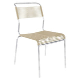 Schaffner Säntis Chaise Spaghetti GALAXUS Galvanisé à chaud 02 / sable pastel 15 