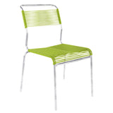 Schaffner Säntis Chaise Spaghetti GALAXUS Galvanisé à chaud 02 / vert clair 63 