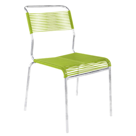 Schaffner Säntis Chaise Spaghetti GALAXUS Galvanisé à chaud 02 / vert clair 63 