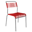 Schaffner Säntis Chaise Spaghetti Graphite 73 Rouge 30 
