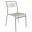 Schaffner Säntis Chaise Spaghetti Graphite 73 Vert pastel 64 