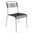 Schaffner Säntis Chaise Spaghetti Gris Argent 78 Anthracite 77 