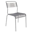 Schaffner Säntis Chaise Spaghetti Gris Argent 78 Gris Argent 78 