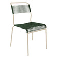 Schaffner Säntis Chaise Spaghetti Sable Pastel 15 Vert sapin 66 