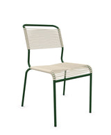 Schaffner Säntis Chaise Spaghetti Sable Pastel 15 Vert Sapin 66 