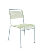 Schaffner Säntis Chaise Spaghetti Vert Pastel 64 Bleu Pastel 51 