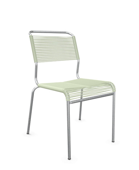 Schaffner Säntis Chaise Spaghetti Vert Pastel 64 Galvanisé à chaud 02 