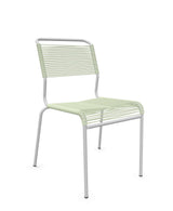 Schaffner Säntis Chaise Spaghetti Vert Pastel 64 Gris Argent 78 