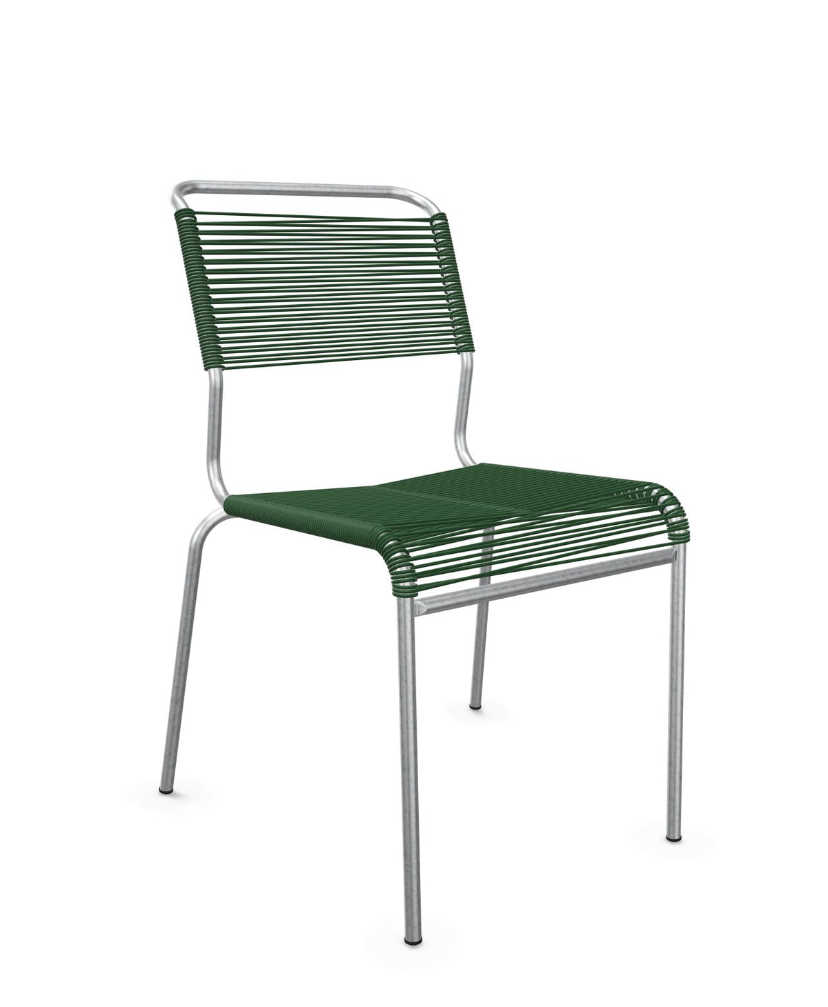 Schaffner Säntis Chaise Spaghetti Vert Sapin 66 Galvanisé à chaud 02 