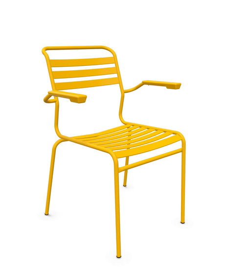 Schaffner Säntis Fauteuil à lattes Jaune 11 Jaune 11 