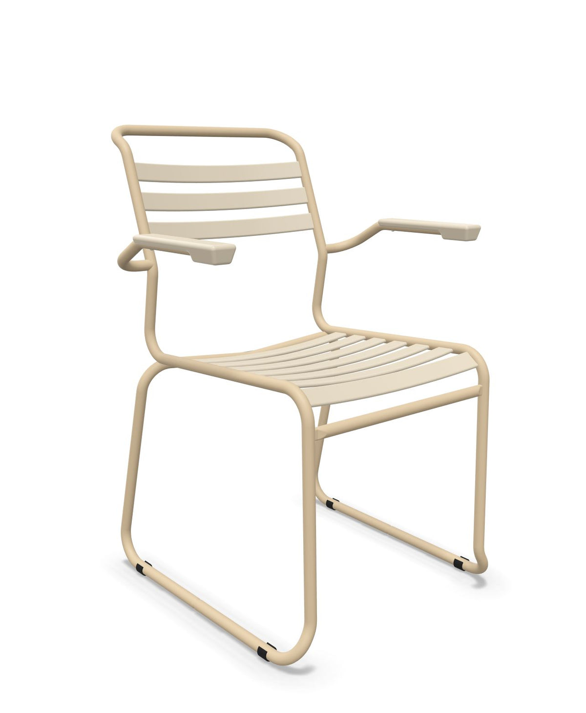 Schaffner Säntis Fauteuil Repas luge Lattes Sable Pastel 15 Marron Pastel 83 