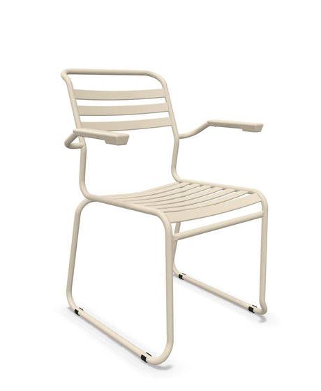 Schaffner Säntis Fauteuil Repas luge Lattes Sable Pastel 15 Sable Pastel 15 