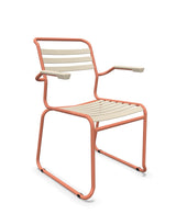 Schaffner Säntis Fauteuil Repas luge Lattes Sable Pastel 15 Terracotta 84 