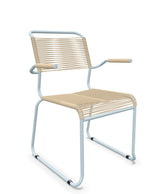 Schaffner Säntis Fauteuil repas Spaghetti pieds en luge 