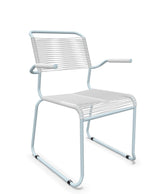Schaffner Säntis Fauteuil repas Spaghetti pieds en luge 