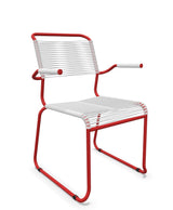 Schaffner Säntis Fauteuil repas Spaghetti pieds en luge 