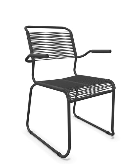 Schaffner Säntis Fauteuil repas Spaghetti pieds en luge 