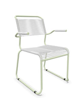 Schaffner Säntis Fauteuil repas Spaghetti pieds en luge 