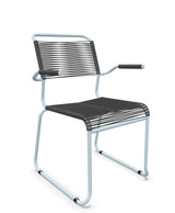 Schaffner Säntis Fauteuil repas Spaghetti pieds en luge 
