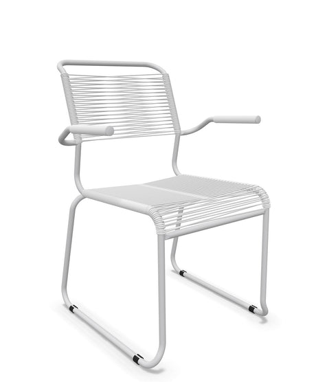 Schaffner Säntis Fauteuil repas Spaghetti pieds en luge 