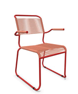 Schaffner Säntis Fauteuil repas Spaghetti pieds en luge 