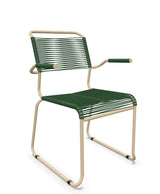 Schaffner Säntis Fauteuil repas Spaghetti pieds en luge 
