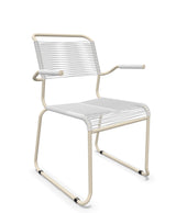 Schaffner Säntis Fauteuil repas Spaghetti pieds en luge 