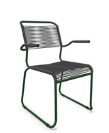 Schaffner Säntis Fauteuil repas Spaghetti pieds en luge 