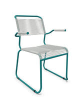 Schaffner Säntis Fauteuil repas Spaghetti pieds en luge 