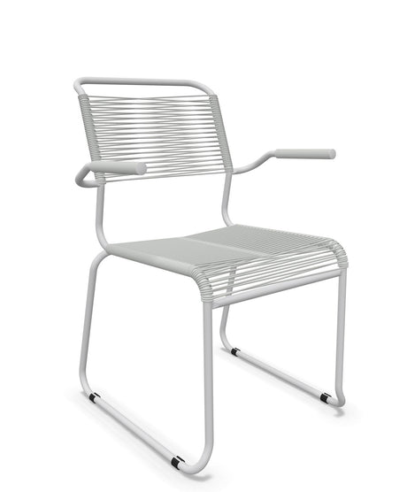 Schaffner Säntis Fauteuil repas Spaghetti pieds en luge 