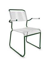 Schaffner Säntis Fauteuil repas Spaghetti pieds en luge 