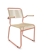 Schaffner Säntis Fauteuil repas Spaghetti pieds en luge 