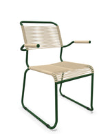 Schaffner Säntis Fauteuil repas Spaghetti pieds en luge 