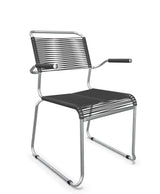 Schaffner Säntis Fauteuil repas Spaghetti pieds en luge 
