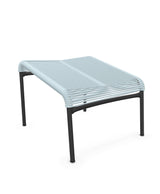 Schaffner Säntis Repose-pieds Spaghetti Bleu Pastel 51 Anthracite 77 