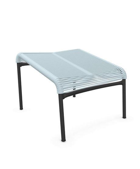 Schaffner Säntis Repose-pieds Spaghetti Bleu Pastel 51 Anthracite 77 