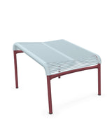 Schaffner Säntis Repose-pieds Spaghetti Bleu Pastel 51 Bordeaux 38 
