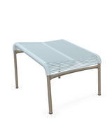Schaffner Säntis Repose-pieds Spaghetti Bleu Pastel 51 Champagne 85 