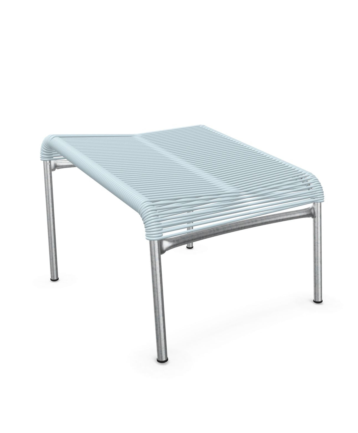 Schaffner Säntis Repose-pieds Spaghetti Bleu Pastel 51 Galvanisé à chaud 02 