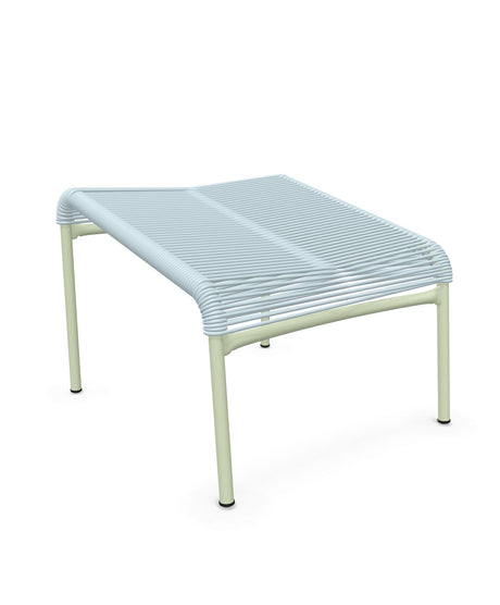 Schaffner Säntis Repose-pieds Spaghetti Bleu Pastel 51 Vert Pastel 64 