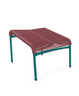 Schaffner Säntis Repose-pieds Spaghetti Bordeaux 38 Bleu Kali 56 