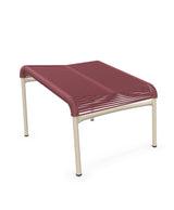 Schaffner Säntis Repose-pieds Spaghetti Bordeaux 38 Sable Pastel 15 