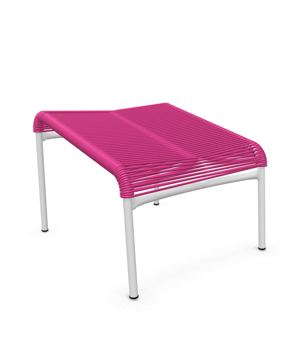 Schaffner Säntis Repose-pieds Spaghetti Rose 41 Blanc 90 