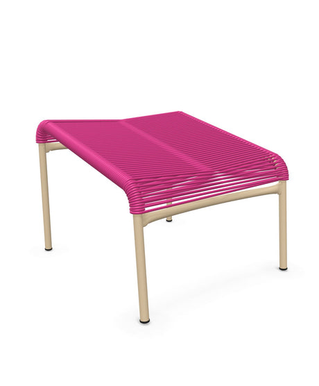 Schaffner Säntis Repose-pieds Spaghetti Rose 41 Marron Pastel 83 