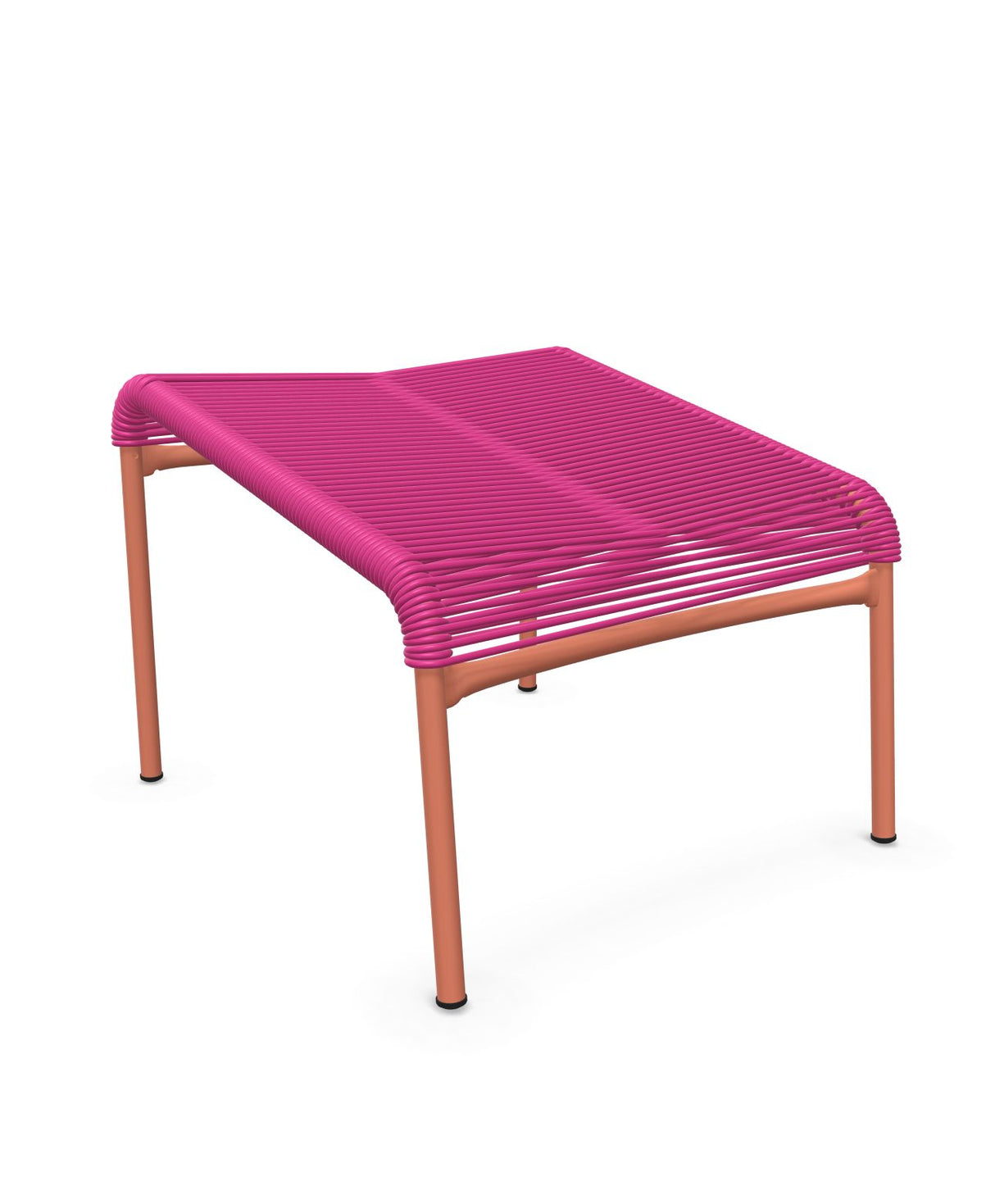 Schaffner Säntis Repose-pieds Spaghetti Rose 41 Terracotta 84 