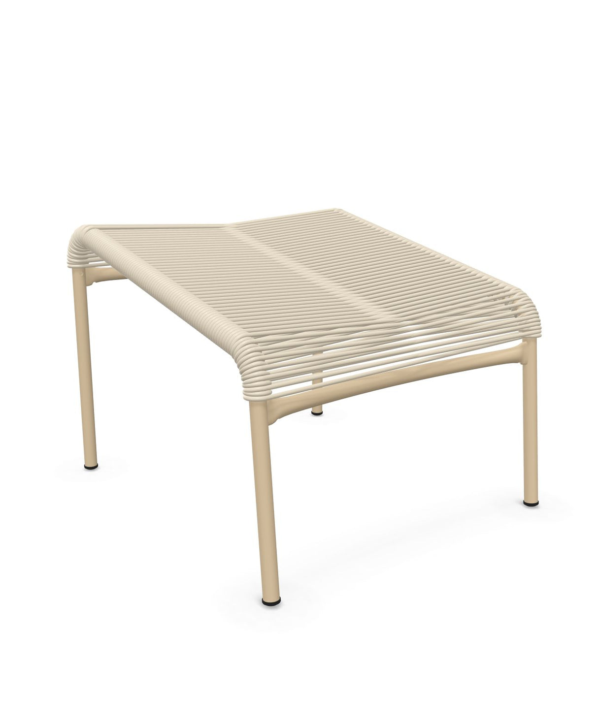 Schaffner Säntis Repose-pieds Spaghetti Sable Pastel 15 Marron Pastel 83 